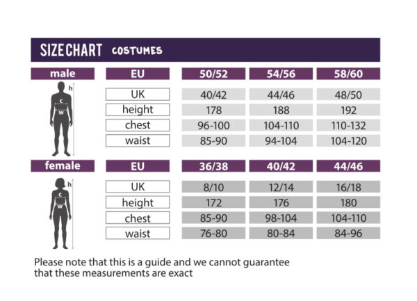 Habillage Costume de moine Hommes Marron Taille 50/52/54 - Boland – Image 17