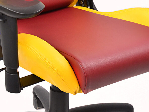 Chaise de jeu FK eGame Seats Siège de jeu eSport Liverpool rouge / jaune - – Image 4