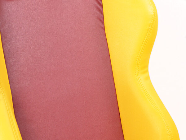 Chaise de jeu FK eGame Seats Siège de jeu eSport Liverpool rouge / jaune - – Image 5
