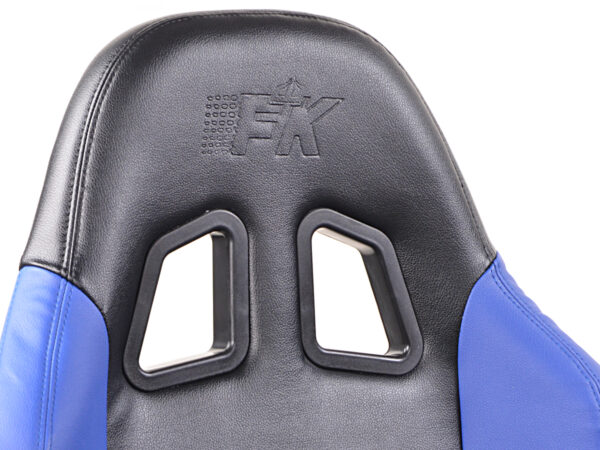 Chaise de jeu FK eGame Seats Siège de jeu eSports Liverpool noir / bleu - – Image 2