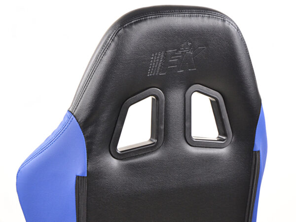 Chaise de jeu FK eGame Seats Siège de jeu eSports Liverpool noir / bleu - – Image 3