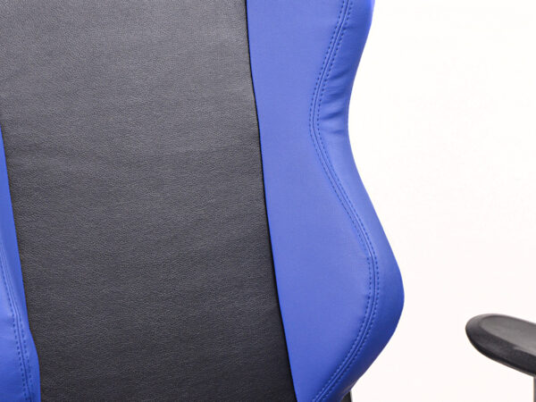 Chaise de jeu FK eGame Seats Siège de jeu eSports Liverpool noir / bleu - – Image 5