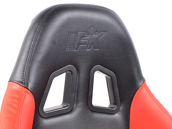 Chaise de jeu FK eGame Seats Siège de jeu eSport Liverpool noir / rouge - – Image 2