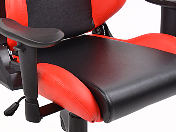 Chaise de jeu FK eGame Seats Siège de jeu eSport Liverpool noir / rouge - – Image 4