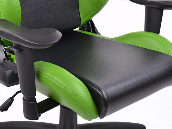 Chaise de jeu FK eGame Seats Siège de jeu eSports Liverpool noir / vert - – Image 4