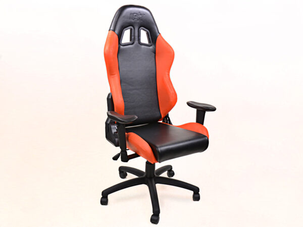 Chaise de jeu FK eGame Seats Siège de jeu eSport Liverpool noir / orange -
