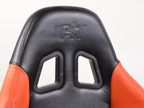 Chaise de jeu FK eGame Seats Siège de jeu eSport Liverpool noir / orange - – Image 2