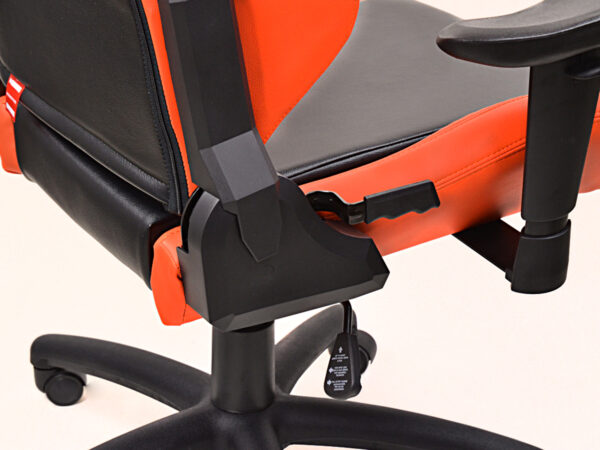Chaise de jeu FK eGame Seats Siège de jeu eSport Liverpool noir / orange - – Image 6