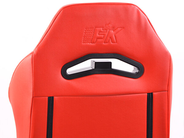 Chaise de jeu FK eGame Seats Siège de jeu eSports London rouge / jaune - – Image 3