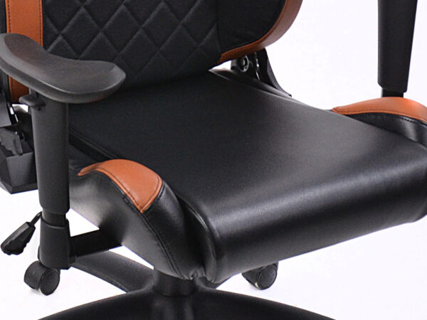Chaise de jeu FK eGame Seats Siège de jeu eSports London noir / marron - – Image 4