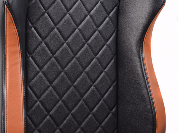 Chaise de jeu FK eGame Seats Siège de jeu eSports London noir / marron - – Image 5
