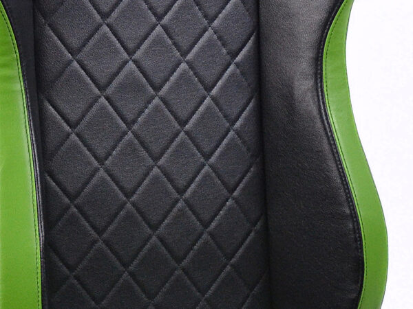 Chaise de jeu FK eGame Seats Siège de jeu eSports London noir / vert - – Image 5