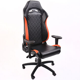 Chaise de jeu FK eGame Seats Siège de jeu eSports London noir / orange -