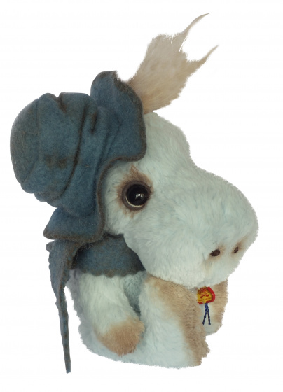 cuddles Bocy hippopotame junior 16 cm peluche blanc - Clemens – Image 3