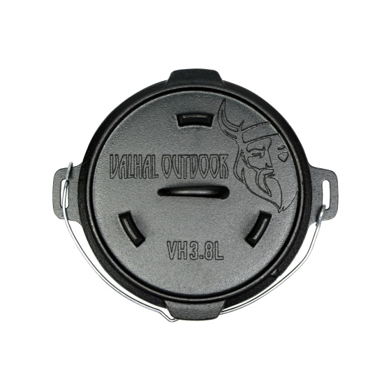 Casseroles Casserole Dutch Oven Fonte sans pieds 3.8 L - Valhal – Image 10