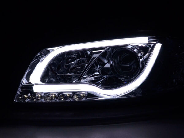 Phare Daylight LED DRL look Audi A3 type 8P / 8PA 03-08 chrome - – Image 3