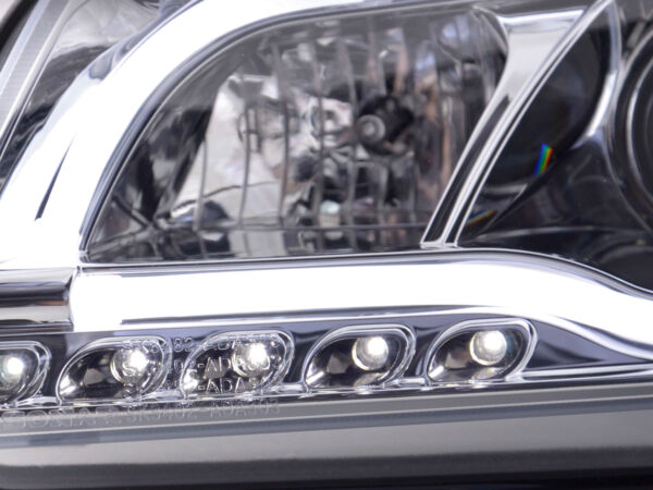 Phare Daylight LED DRL look Audi A3 type 8P / 8PA 03-08 chrome - – Image 6