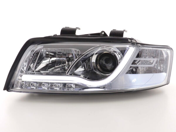 Phare Daylight LED DRL look Audi A4 type 8E 01-04 chrome - – Image 2