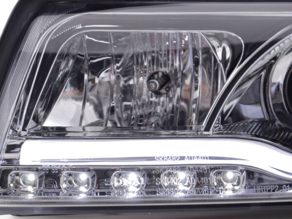 Phare Daylight LED DRL look Audi A4 type 8E 01-04 chrome - – Image 6