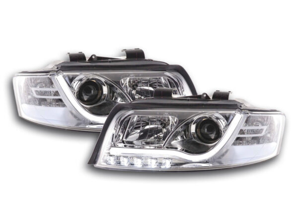 Phare Daylight LED Feux Diurnes Audi A4 Type 8E 01-04 Chrome -