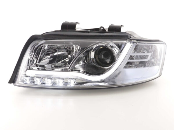 Phare Daylight LED Feux Diurnes Audi A4 Type 8E 01-04 Chrome - – Image 2