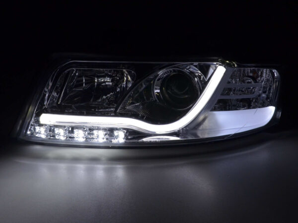 Phare Daylight LED Feux Diurnes Audi A4 Type 8E 01-04 Chrome - – Image 3