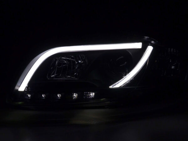 Phare Daylight LED DRL look Audi A4 type 8E 04-08 noir - – Image 3