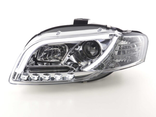 Phare Daylight LED feux de jour Audi A4 type 8E 04-08 chrome - – Image 2