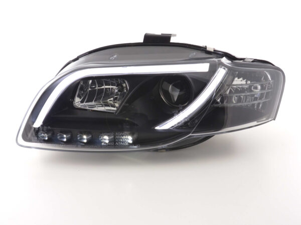 Phare Daylight LED Feux de jour LED Audi A4 type 8E 05-07 noir - – Image 2