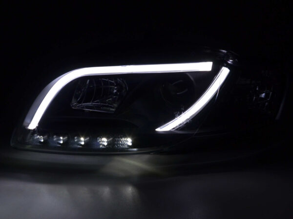 Phare Daylight LED Feux de jour LED Audi A4 type 8E 05-07 noir - – Image 3