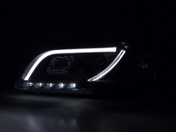 Phare Daylight LED Feux de jour LED Audi A4 B7 8E 04-08 noir - – Image 2
