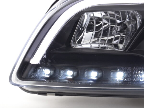 Phare Daylight LED Feux de jour LED Audi A4 B7 8E 04-08 noir - – Image 4