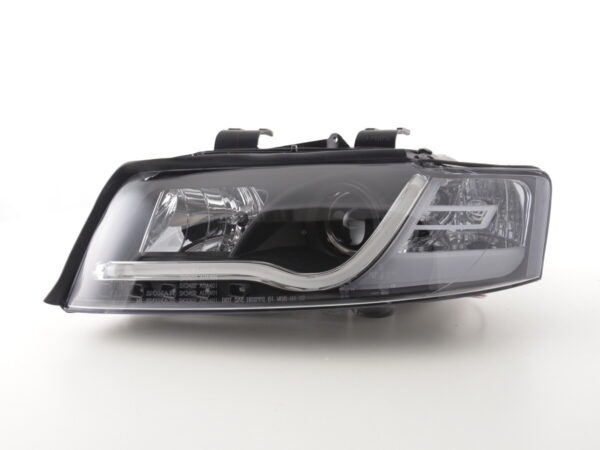 Phare Daylight LED look DRL Audi A4 type 8E 01-04 noir pour conduite à droite - – Image 3
