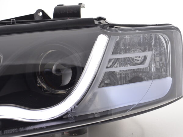 Phare Daylight LED look DRL Audi A4 type 8E 01-04 noir pour conduite à droite - – Image 5