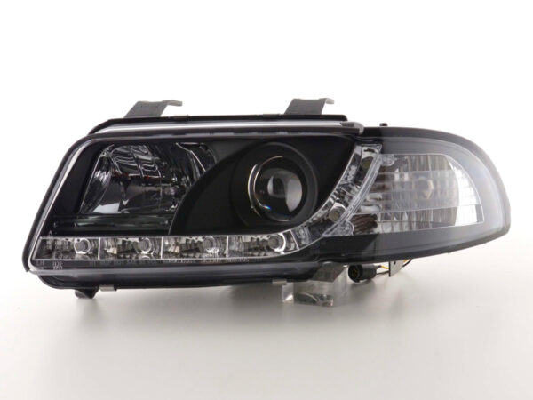 Phares Daylight LED Feux de jour LED Audi A4 B5 8D 94-99 noir - – Image 4