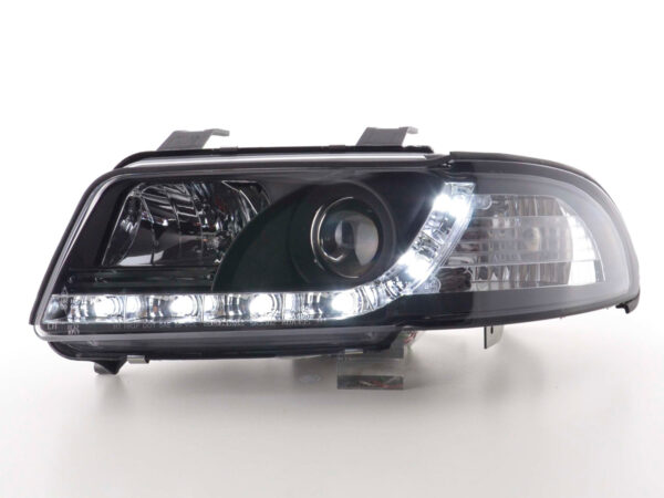 Phare Daylight LED Feux de jour LED Audi A4 B5 8D 99-01 noir - – Image 2