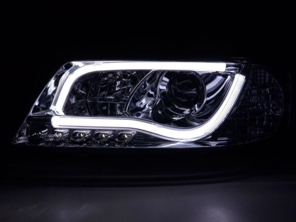 Phare Daylight LED DRL look Audi A6 type 4B 97-01 chrome - – Image 3