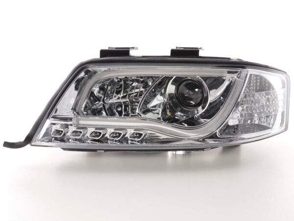 Phare Daylight LED DRL look Audi A6 type 4B 97-01 chrome - – Image 4