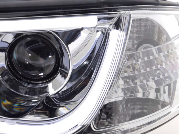 Phare Daylight LED DRL look Audi A6 type 4B 97-01 chrome - – Image 5