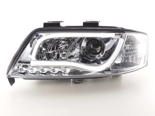 Phare Daylight LED feux de jour Audi A6 type 4B 97-01 chrome - – Image 2