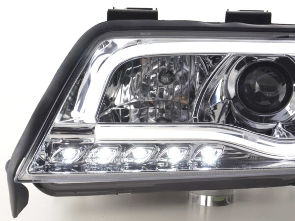 Phare Daylight LED feux de jour Audi A6 type 4B 97-01 chrome - – Image 5