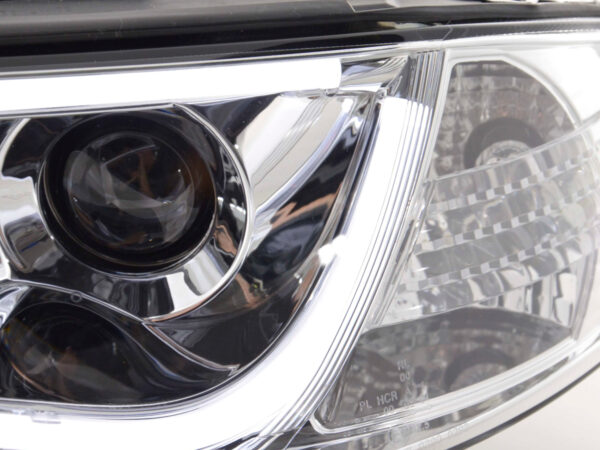 Phare Daylight LED DRL look Audi A6 type 4B 01-04 chrome - – Image 5