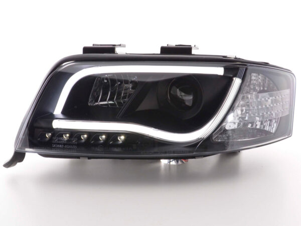 Phare Daylight LED DRL look Audi A6 type 4B 01-04 noir - – Image 2