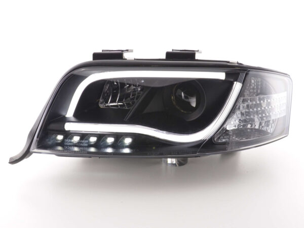 Phare Daylight LED Feux de jour à LED Audi A6 type 4B 01-04 noir - – Image 2