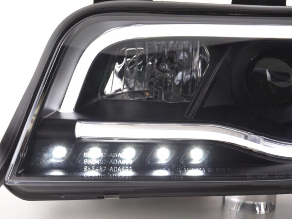 Phare Daylight LED Feux de jour à LED Audi A6 type 4B 01-04 noir - – Image 5