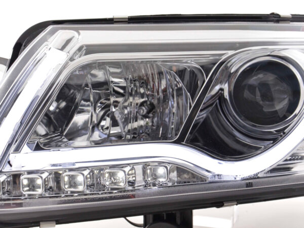 Phare Daylight LED DRL look Audi A6 type 4F 04-08 chrome - – Image 6