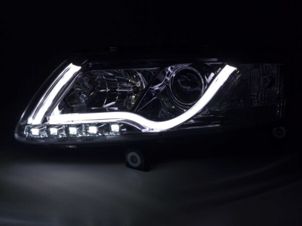 Phare Daylight LED feux de jour Audi A6 type 4F 04-08 chrome - – Image 3