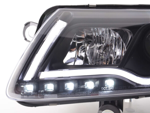Phare Daylight LED feux de jour Audi A6 type 4F 04-08 noir - – Image 5