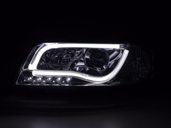 Phare Daylight à LED DRL look Audi A6 type 4B 01-04 chromé pour conduite à droite - – Image 2