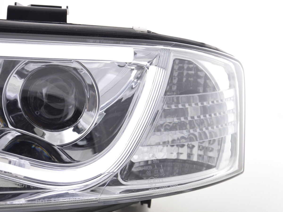 Phare Daylight à LED DRL look Audi A6 type 4B 01-04 chromé pour conduite à droite - – Image 5